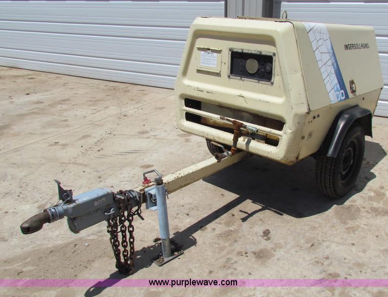 image for item G4083 Ingersoll Rand 100 portable air compressor