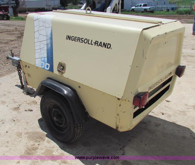 image for item G4083 Ingersoll Rand 100 portable air compressor