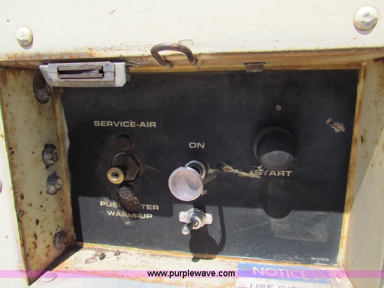 image for item G4083 Ingersoll Rand 100 portable air compressor