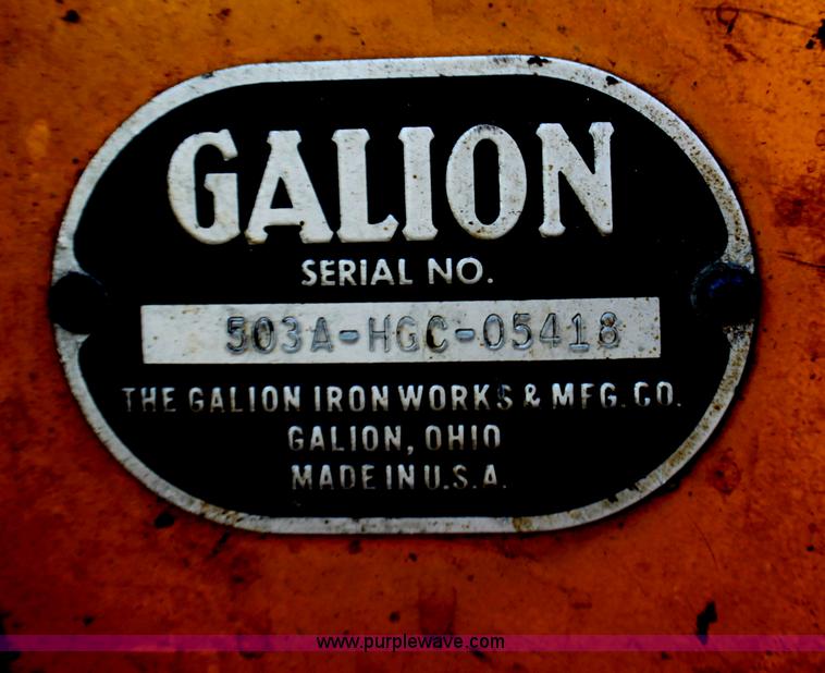 image for item G4114 Galion 503A motor grader
