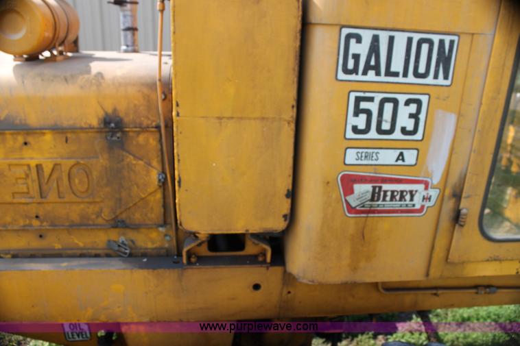 image for item G4114 Galion 503A motor grader