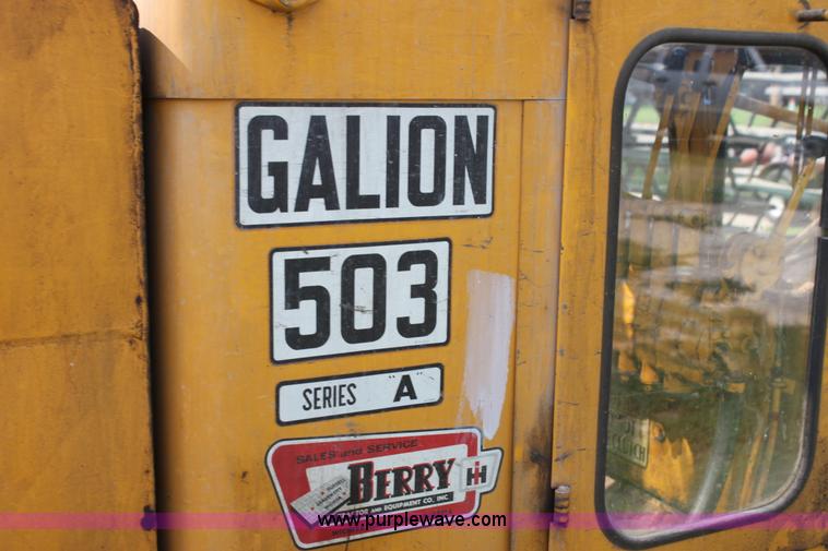 image for item G4114 Galion 503A motor grader