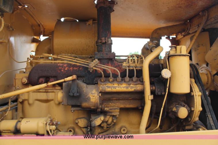 image for item G5016 1968 Caterpillar 12F motor grader
