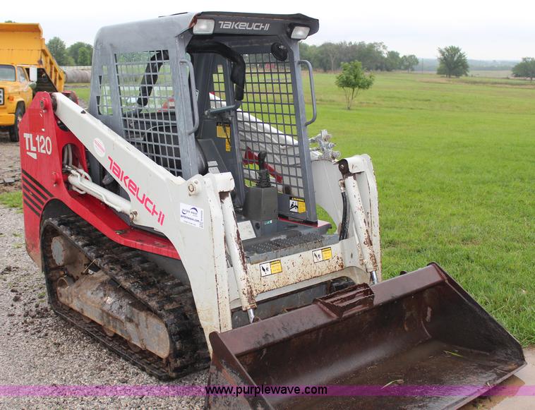 image for item H6502 2008 Takeuchi TL120 track skid steer