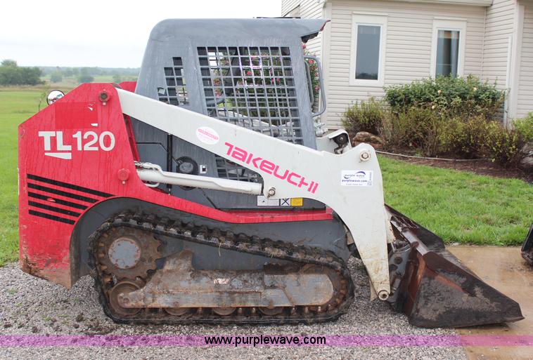 image for item H6502 2008 Takeuchi TL120 track skid steer