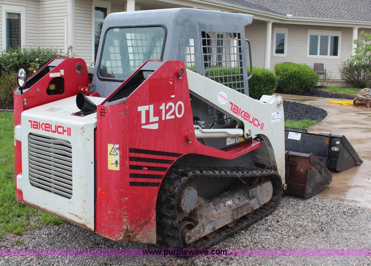 image for item H6502 2008 Takeuchi TL120 track skid steer