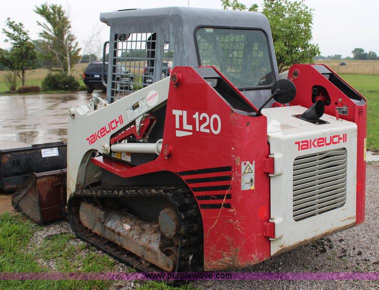 image for item H6502 2008 Takeuchi TL120 track skid steer