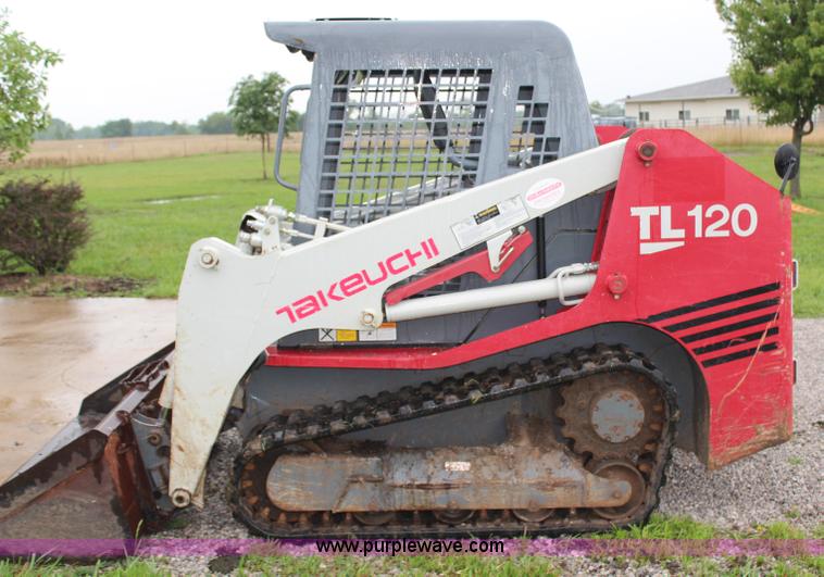 image for item H6502 2008 Takeuchi TL120 track skid steer