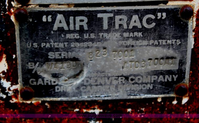 image for item H6525 Gardner Denver Air Trac drill