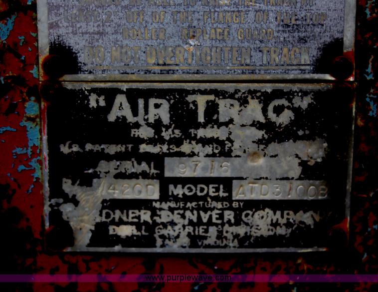 image for item H6526 Gardner Denver Air Trac 4200 drill