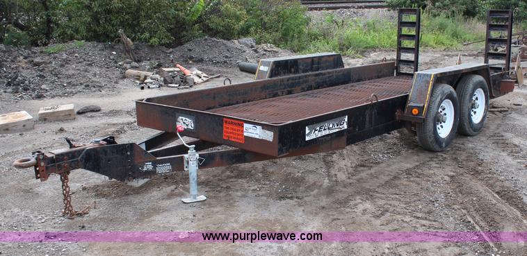 image for item H6528 1996 Felling double axle trailer