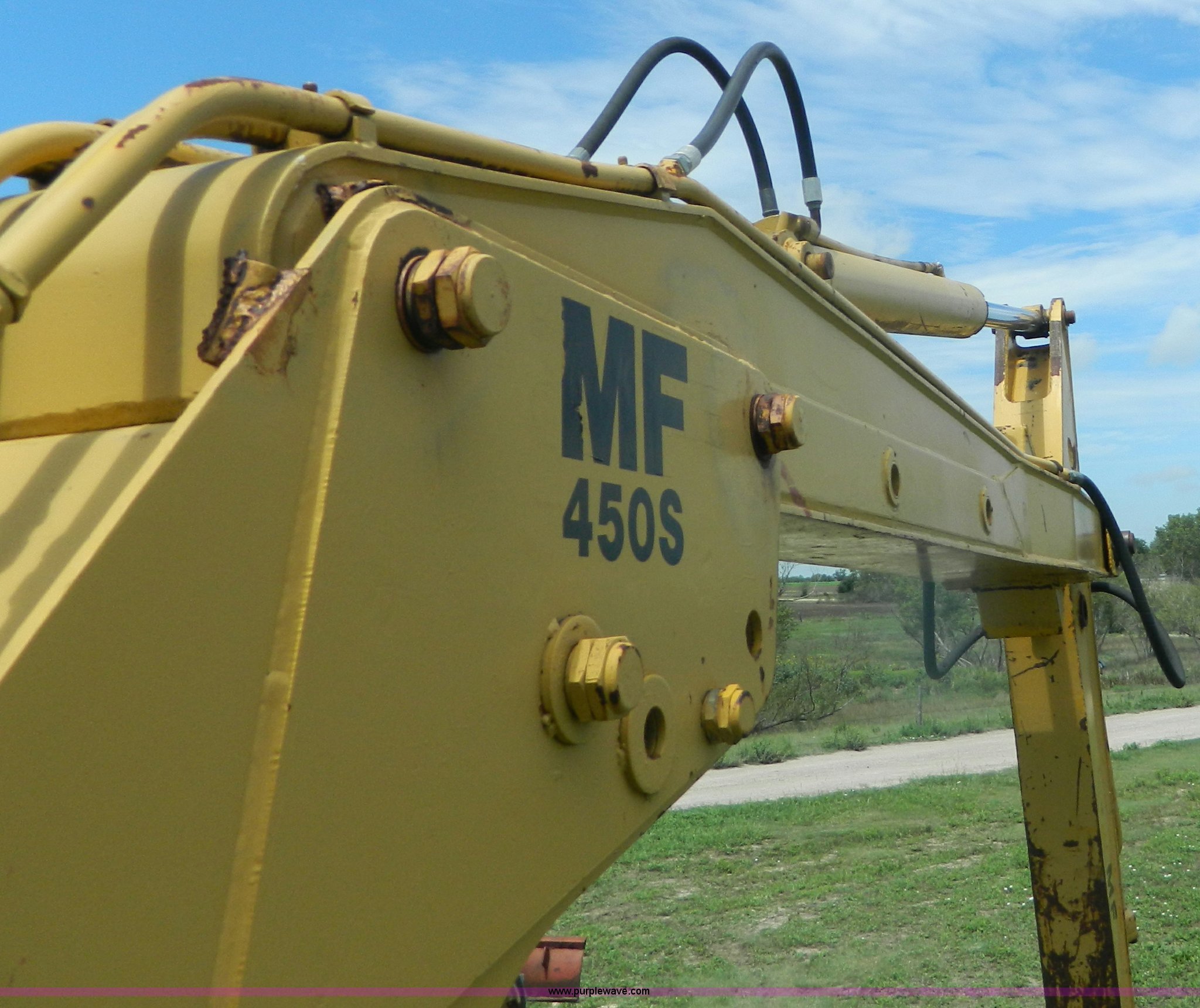 Massey-Ferguson MF450-S excavator in Hays, KS | Item D6020 sold ...