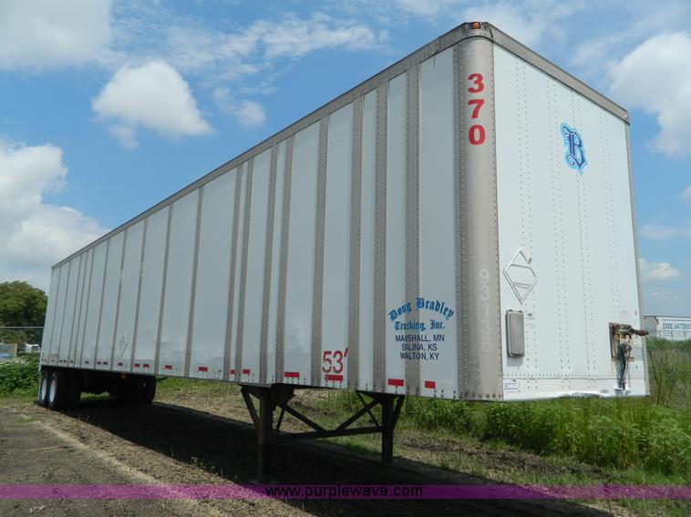 image for item D6011 1999 Wabash dry van trailer