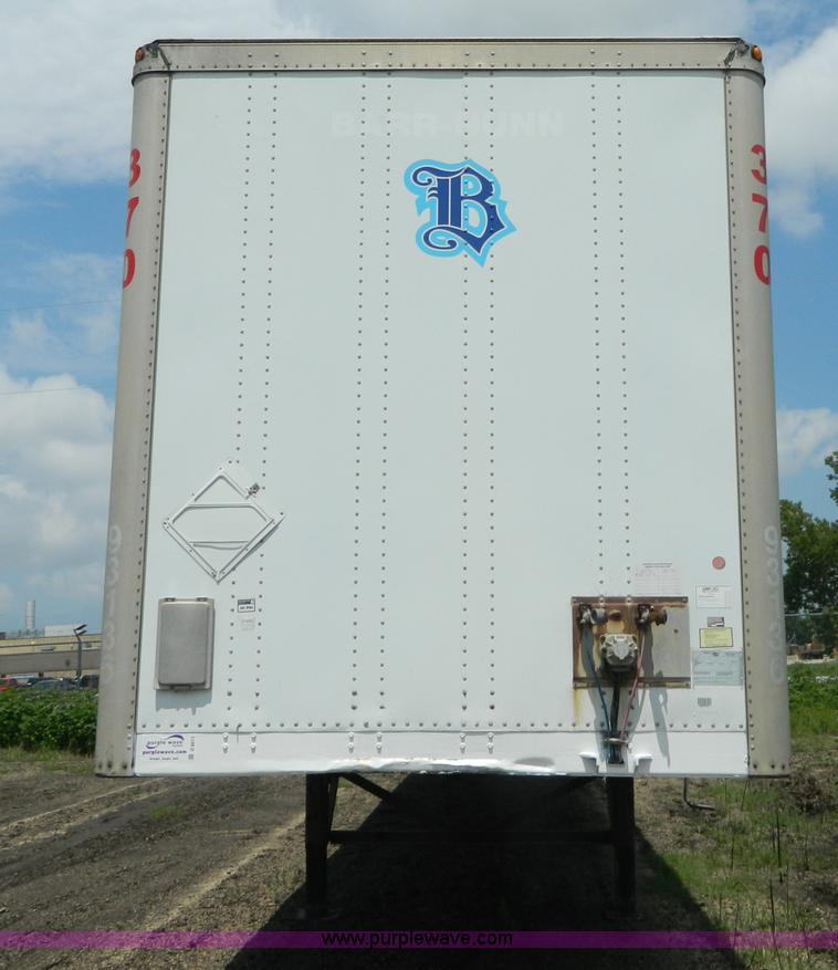 image for item D6011 1999 Wabash dry van trailer