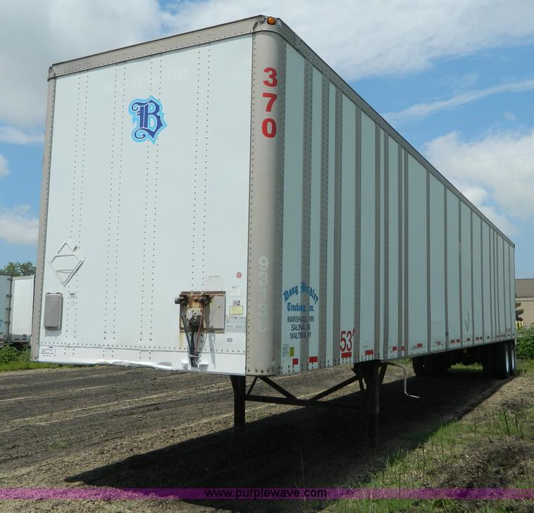 image for item D6011 1999 Wabash dry van trailer