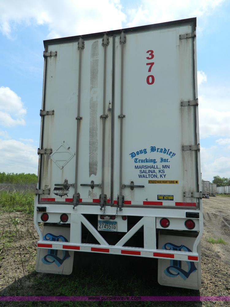 image for item D6011 1999 Wabash dry van trailer