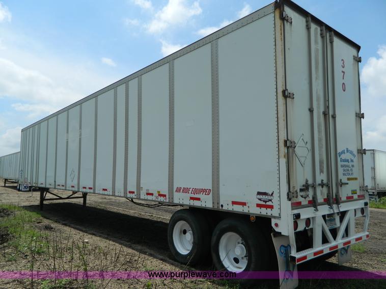 image for item D6011 1999 Wabash dry van trailer