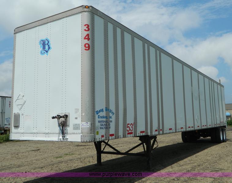 image for item D6012 1999 Wabash dry van trailer