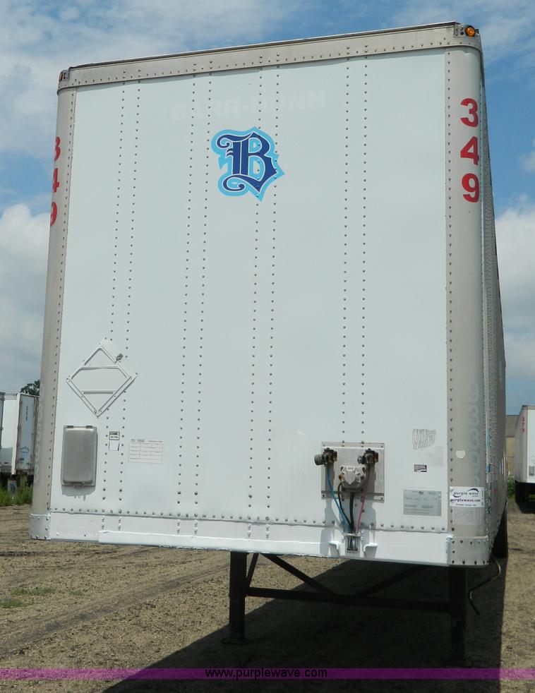 image for item D6012 1999 Wabash dry van trailer