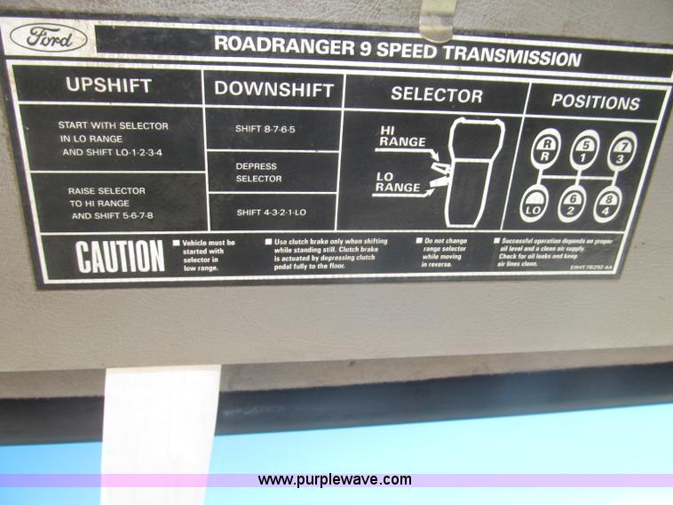 image for item F7087 1997 Ford LT9513 Louisville 113 Conventional H semi truck