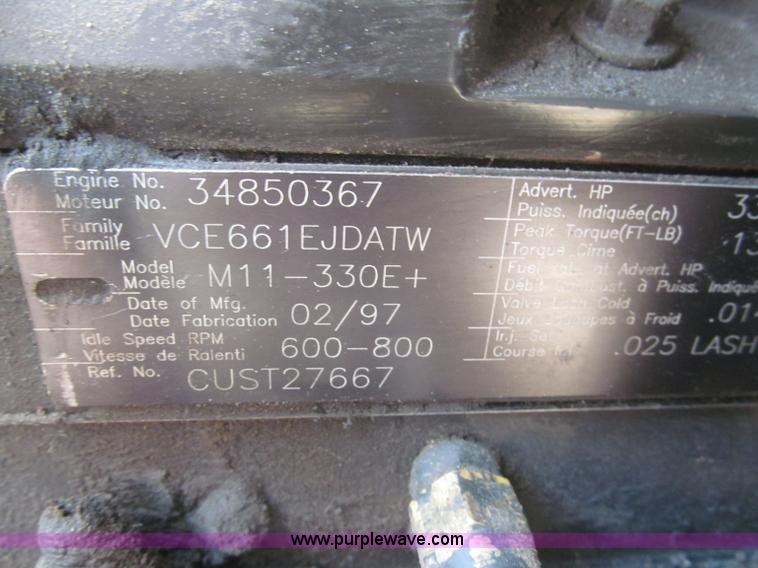 image for item F7087 1997 Ford LT9513 Louisville 113 Conventional H semi truck