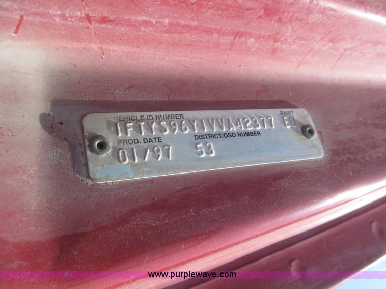 image for item F7088 1997 Ford LT9513 Louisville 113 triple axle semi truck