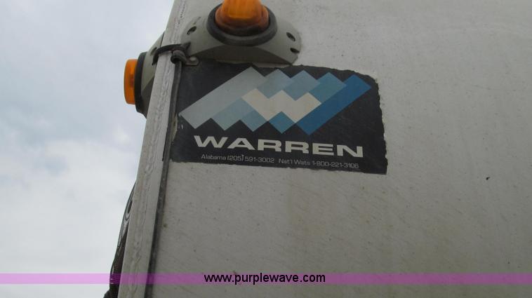 image for item G2075 2006 Warren bulk aluminum feed trailer