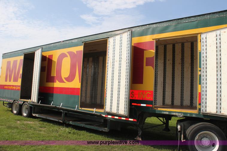 image for item G4044 1994 Kentucky 48' moving van trailer