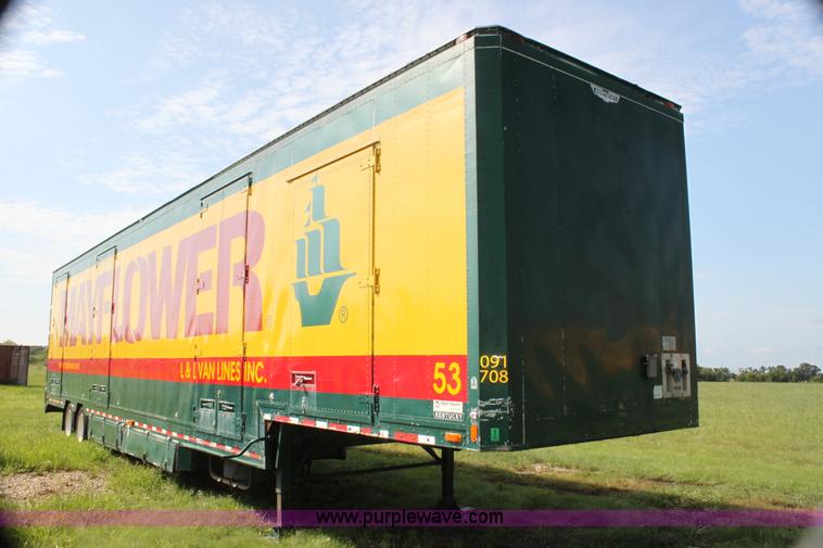 image for item G4045 1999 Kentucky 53' moving van trailer