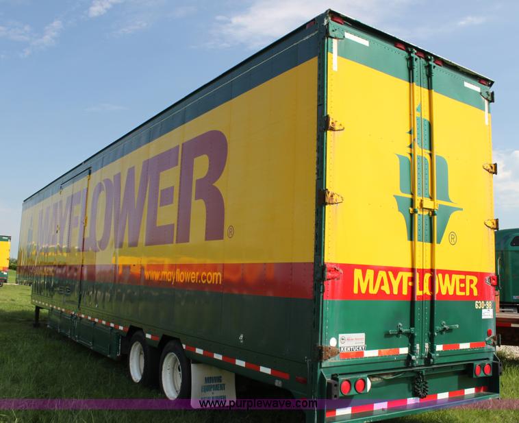 image for item G4045 1999 Kentucky 53' moving van trailer