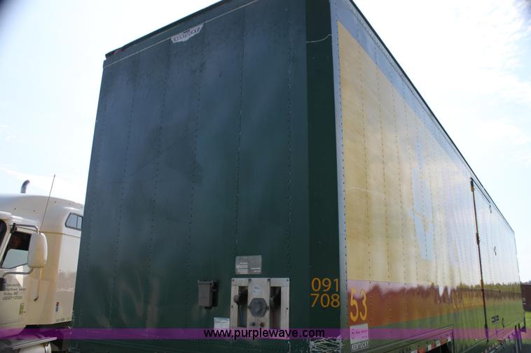 image for item G4045 1999 Kentucky 53' moving van trailer