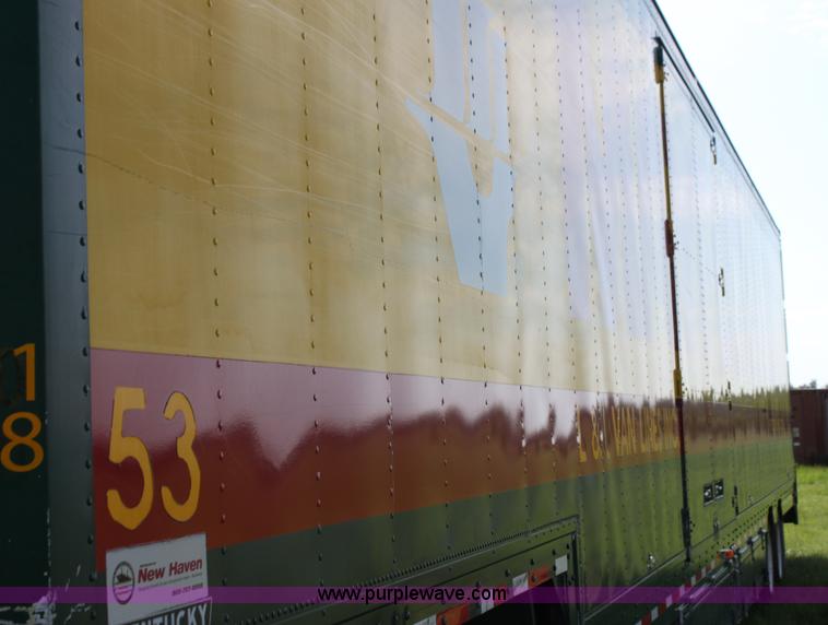 image for item G4045 1999 Kentucky 53' moving van trailer