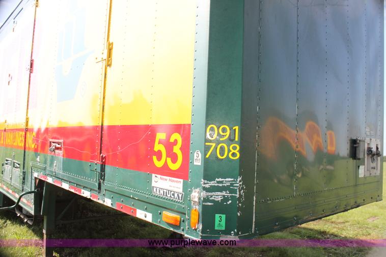 image for item G4045 1999 Kentucky 53' moving van trailer
