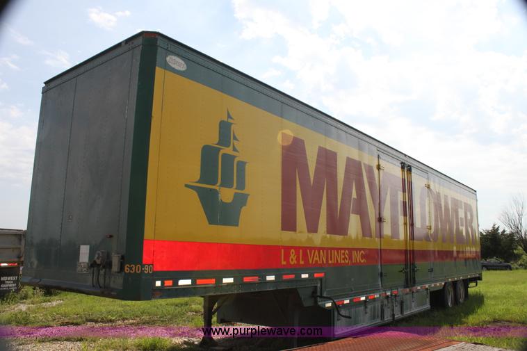 image for item G4047 1989 Dorsey 48' moving van trailer