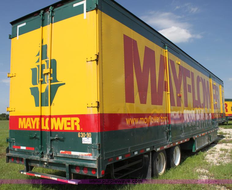 image for item G4047 1989 Dorsey 48' moving van trailer