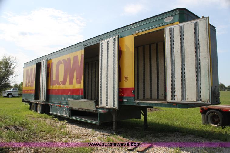 image for item G4047 1989 Dorsey 48' moving van trailer