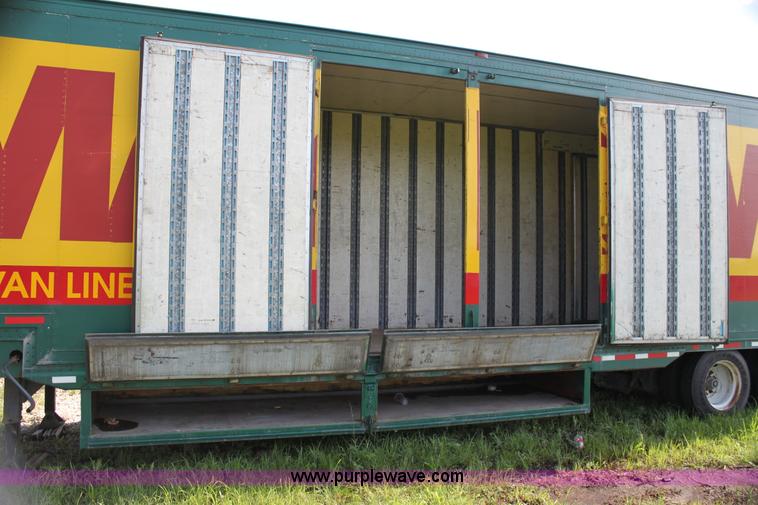 image for item G4047 1989 Dorsey 48' moving van trailer