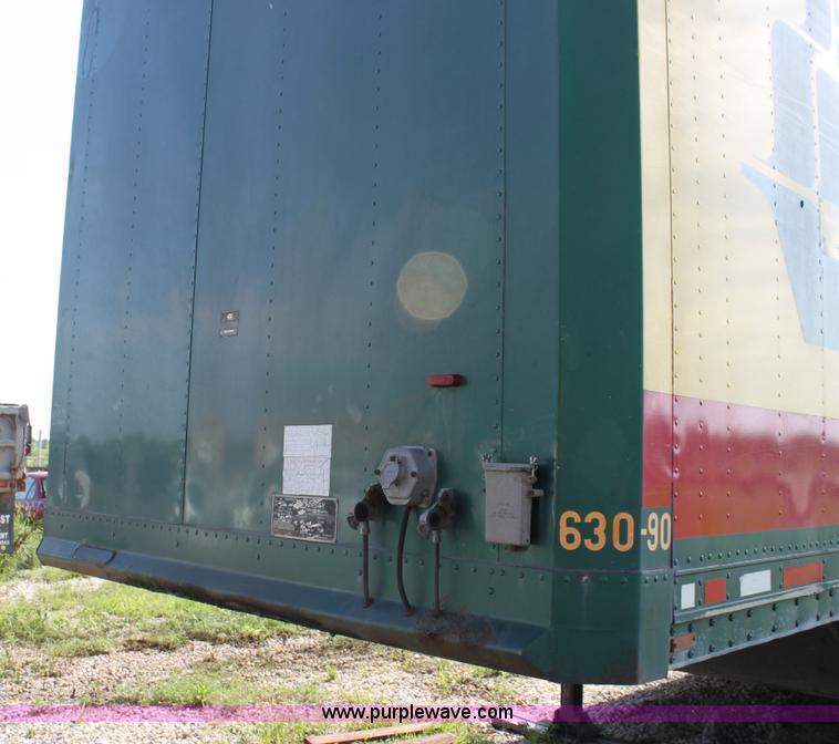 image for item G4047 1989 Dorsey 48' moving van trailer