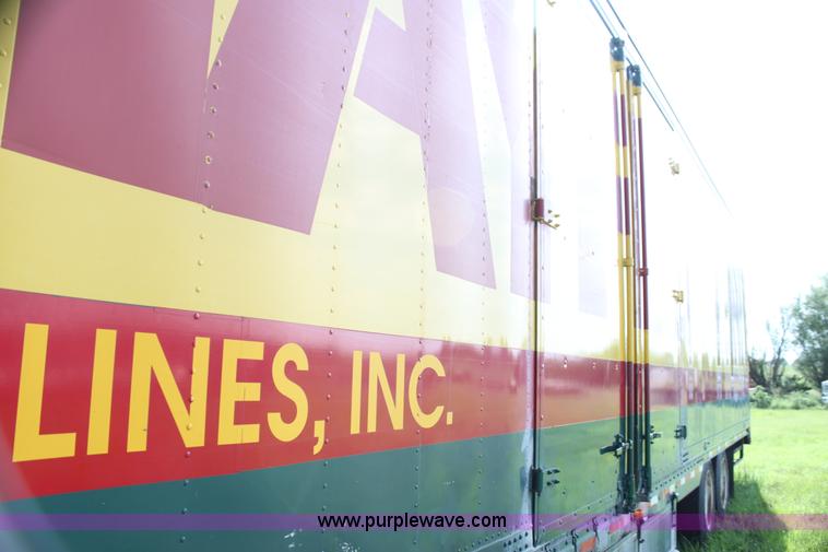 image for item G4047 1989 Dorsey 48' moving van trailer