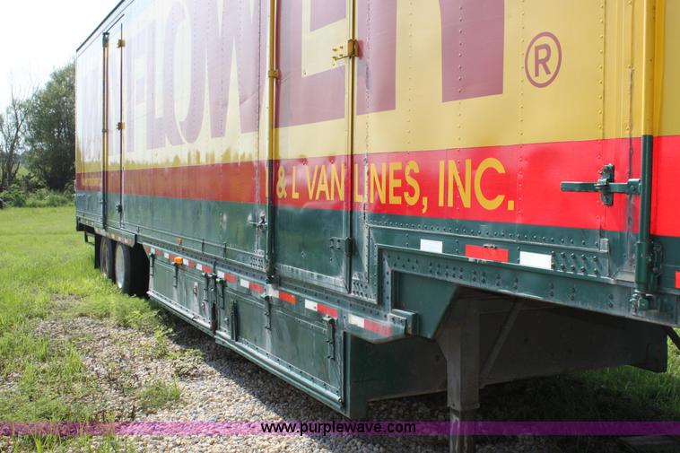 image for item G4047 1989 Dorsey 48' moving van trailer