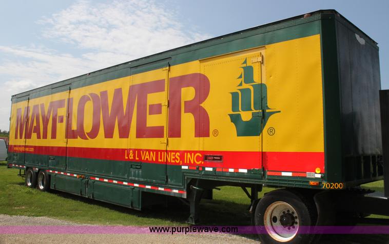 image for item G4048 1984 Kentucky 48' moving van trailer