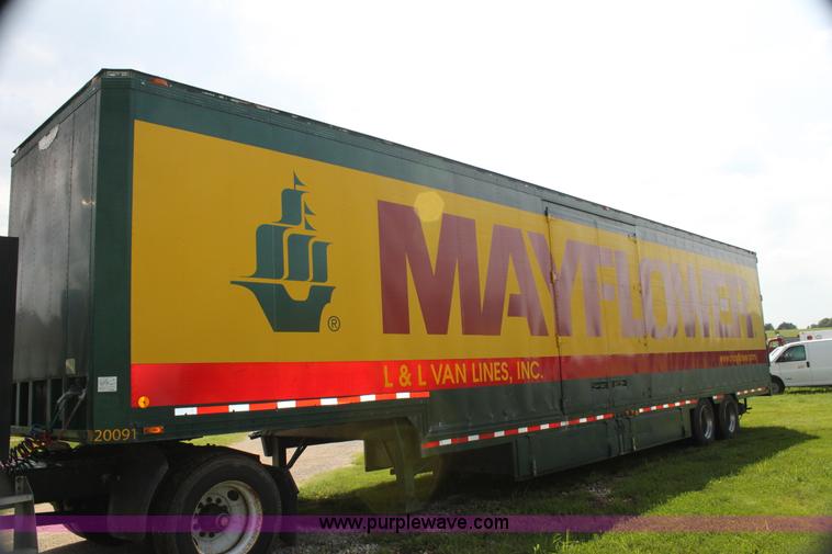 image for item G4048 1984 Kentucky 48' moving van trailer