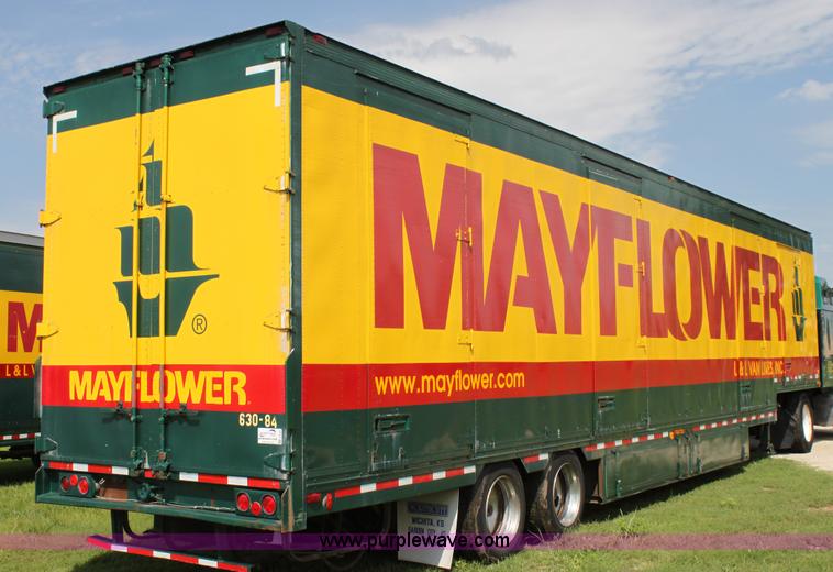 image for item G4048 1984 Kentucky 48' moving van trailer