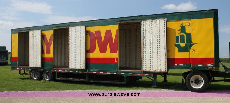 image for item G4048 1984 Kentucky 48' moving van trailer