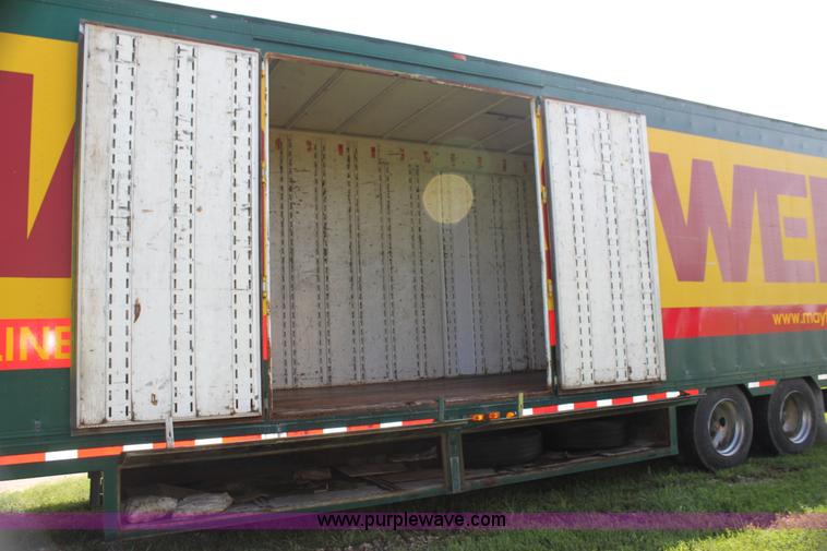 image for item G4048 1984 Kentucky 48' moving van trailer