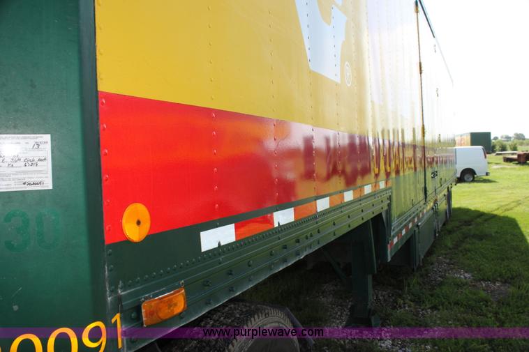 image for item G4048 1984 Kentucky 48' moving van trailer