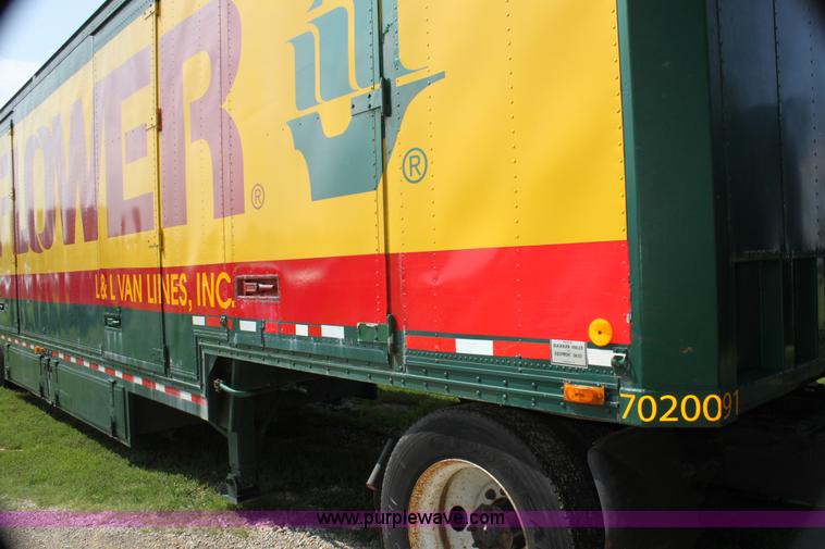 image for item G4048 1984 Kentucky 48' moving van trailer