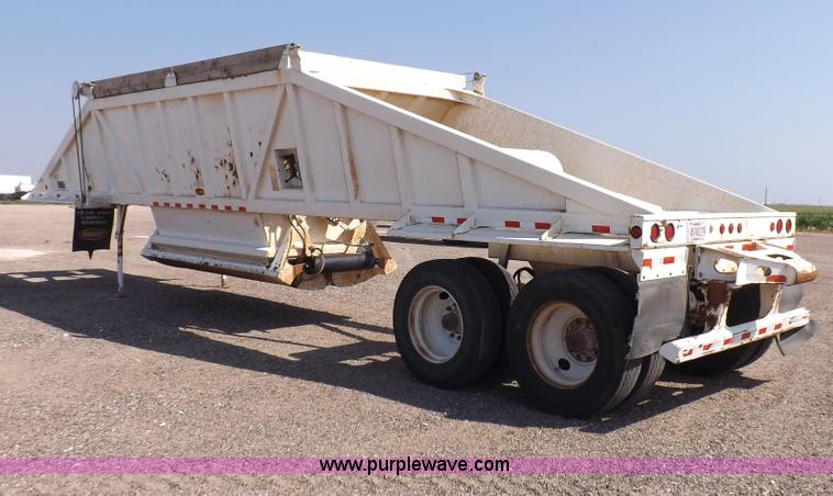 image for item I7626 2000 Ranco belly dump trailer