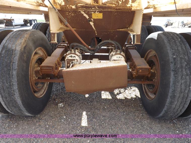 image for item I7626 2000 Ranco belly dump trailer