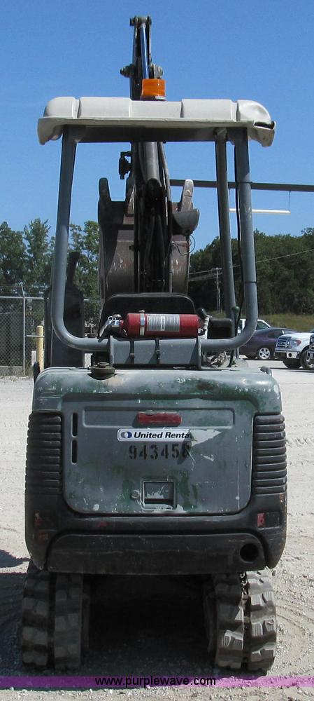 image for item G2097 2007 Takeuchi TB016 compact excavator